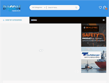 Tablet Screenshot of dacon-trading.com